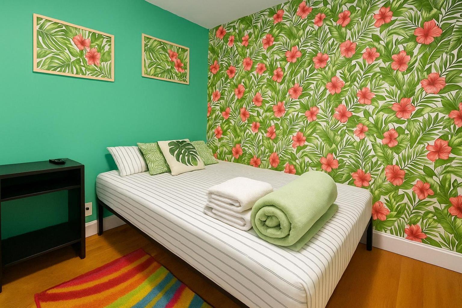 Tropical Comfort Room In Harlem Cozy Stay With Snacks & Style New York Esterno foto